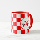 Kroatië | Hrvatska | Monogram gecontroleerde naam Mok (Voorkant rechts)