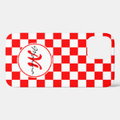 Kroatië | Hrvatska | Naam Monogram Case-Mate iPhone Case (Achterkant (horizontaal))