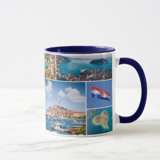 Kroatië | Hrvatska | Reisfotocollage Mok