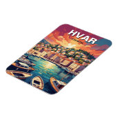 Kroatië Hvar Magneet (Linkerzijde)
