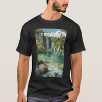 Kroatië Illustratie Reis Kunst Vintage