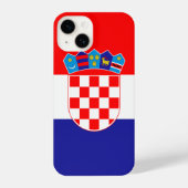 Kroatië iPhone Hoesje (Achterkant)