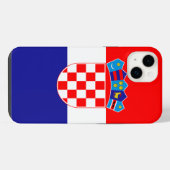 Kroatië iPhone Hoesje (Achterkant horizontaal)
