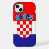 Kroatië iPhone Hoesje (Achterkant)