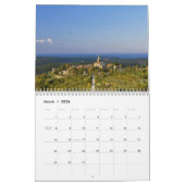 Kroatië Istra Calendar getexturiseerd Kalender (Mar 2026)