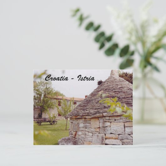 Kroatië - Istrië Briefkaart (Staand voorkant)