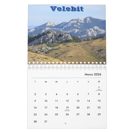 Kroatië Kalender (Mar 2026)