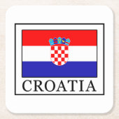 Kroatië Kartonnen Onderzetters (Voorkant)
