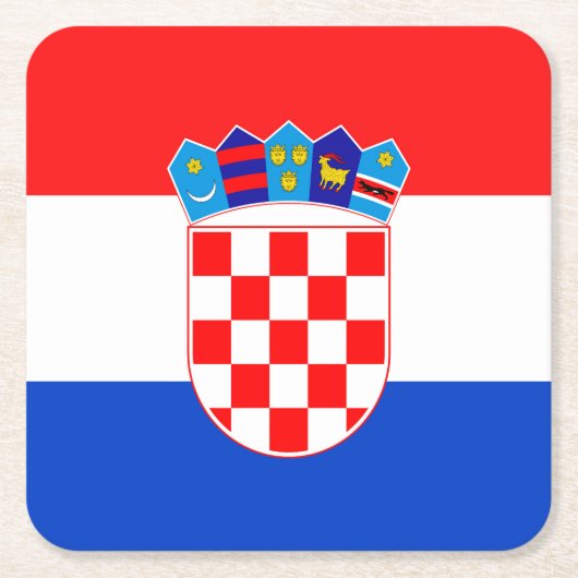 Kroatië Kartonnen Onderzetters (Voorkant)