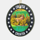 Kroatië Keramisch Ornament (Links)