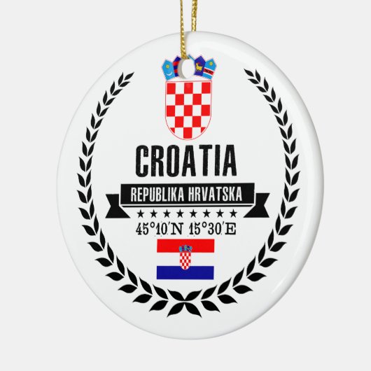 Kroatië Keramisch Ornament (Links)