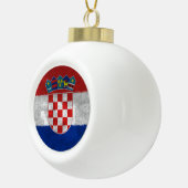 Kroatië Keramische Bal Ornament (Rechts)