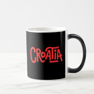 Kroatië koffie meetlepel met erfgoed motief magische mok
