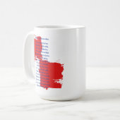 Kroatië Koffiemok (Voorkant links)