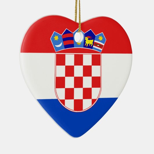 Kroatië, Kroatië Keramisch Ornament (Rechts)