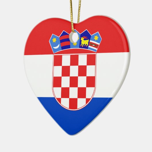 Kroatië, Kroatië Keramisch Ornament (Links)