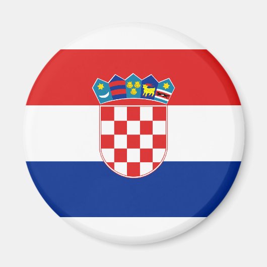 Kroatië, Kroatië Magneet (Voorkant)