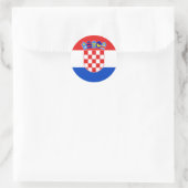 Kroatië, Kroatië Ronde Sticker (Tas)