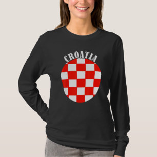 Kroatië Kroatische Vlag Kroatische Trots Kroatië K T-shirt