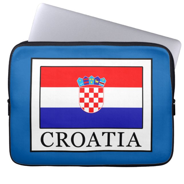 Kroatië Laptop Sleeve (Voorkant)