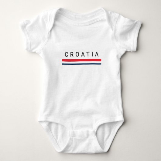 Kroatië Lijnen Romper (Voorkant)