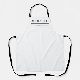 Kroatië lijnen schort