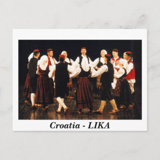 Kroatië - LIKA Briefkaart