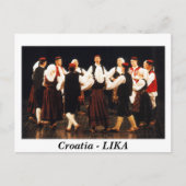 Kroatië - LIKA Briefkaart (Voorkant)