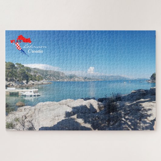 Kroatië | Lokrum-eiland | Dubrovnik | Hrvatska Legpuzzel (Horizontaal)