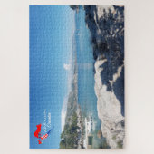 Kroatië | Lokrum-eiland | Dubrovnik | Hrvatska Legpuzzel (Verticaal)
