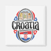 Kroatië Magneet (Voorkant)