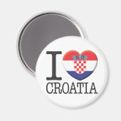 Kroatië Magneet (Voorkant / Achterkant)