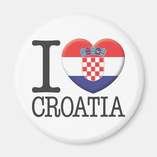 Kroatië Magneet (Voorkant)