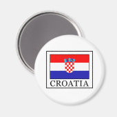 Kroatië Magneet (Voorkant / Achterkant)