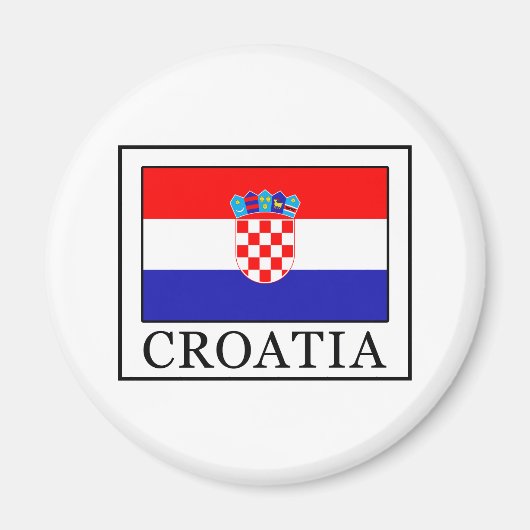 Kroatië Magneet (Voorkant)