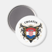 Kroatië Magneet (Voorkant / Achterkant)