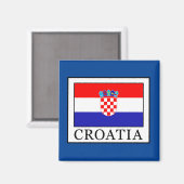 Kroatië Magneet (Voorkant / Achterkant)