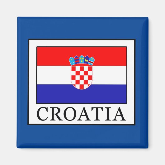 Kroatië Magneet (Voorkant)