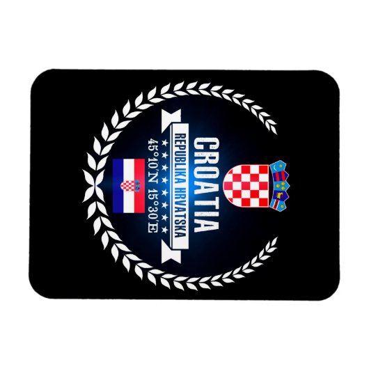Kroatië Magneet (Horizontaal)