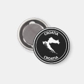 Kroatië Magneet (Voorkant / Achterkant)