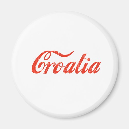  Kroatië Magneet (Voorkant)