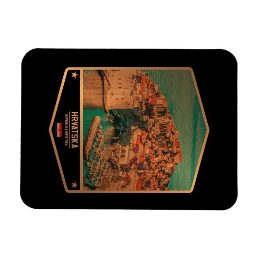 Kroatië Magneet (Horizontaal)