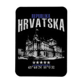 Kroatië Magneet (Verticaal)