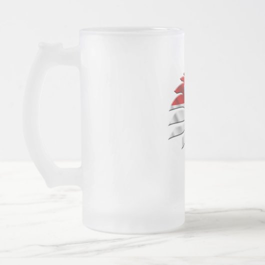 Kroatië Matglas Bierpul (Links)