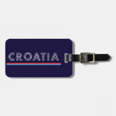 Kroatië - met liefde bagagelabel (Voorkant horizontaal)