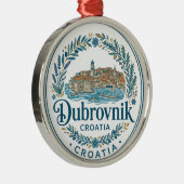 Kroatië Metalen Ornament (Rechts)