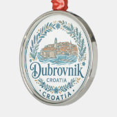 Kroatië Metalen Ornament (Links)