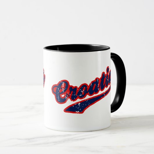 Kroatië Mok (Voorkant rechts)