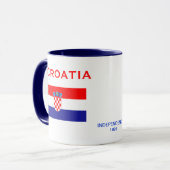 Kroatië* Mok/Hrvatska kup Mok (Voorkant links)