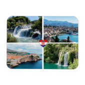 Kroatië Mooie Natuurlijke Landmerken - Europa Magneet (Horizontaal)